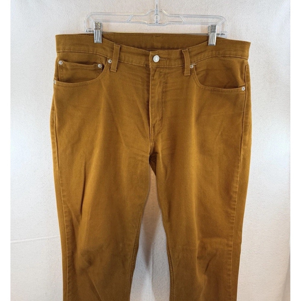 Levis 511 Men's Jeans, Slim Fit, 36x34, Brown, Cotton, Lyocell Stretch Levi